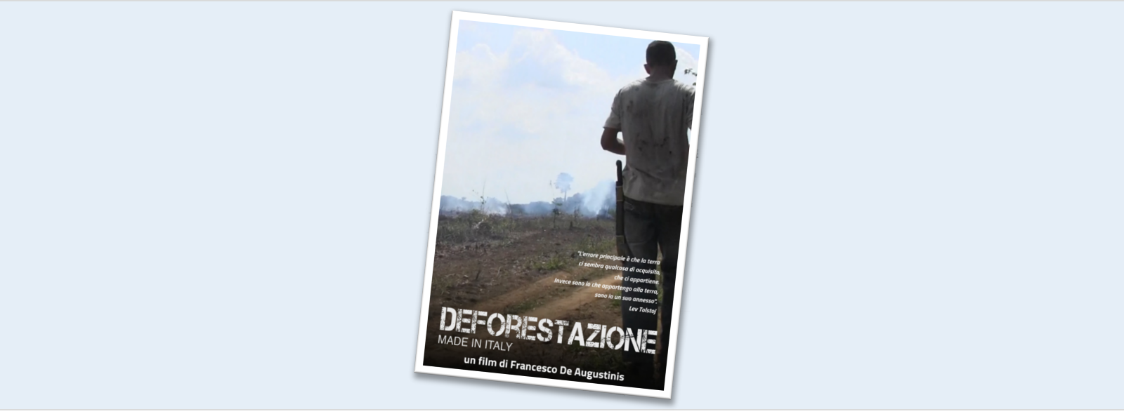 Deforestazione made in Italy