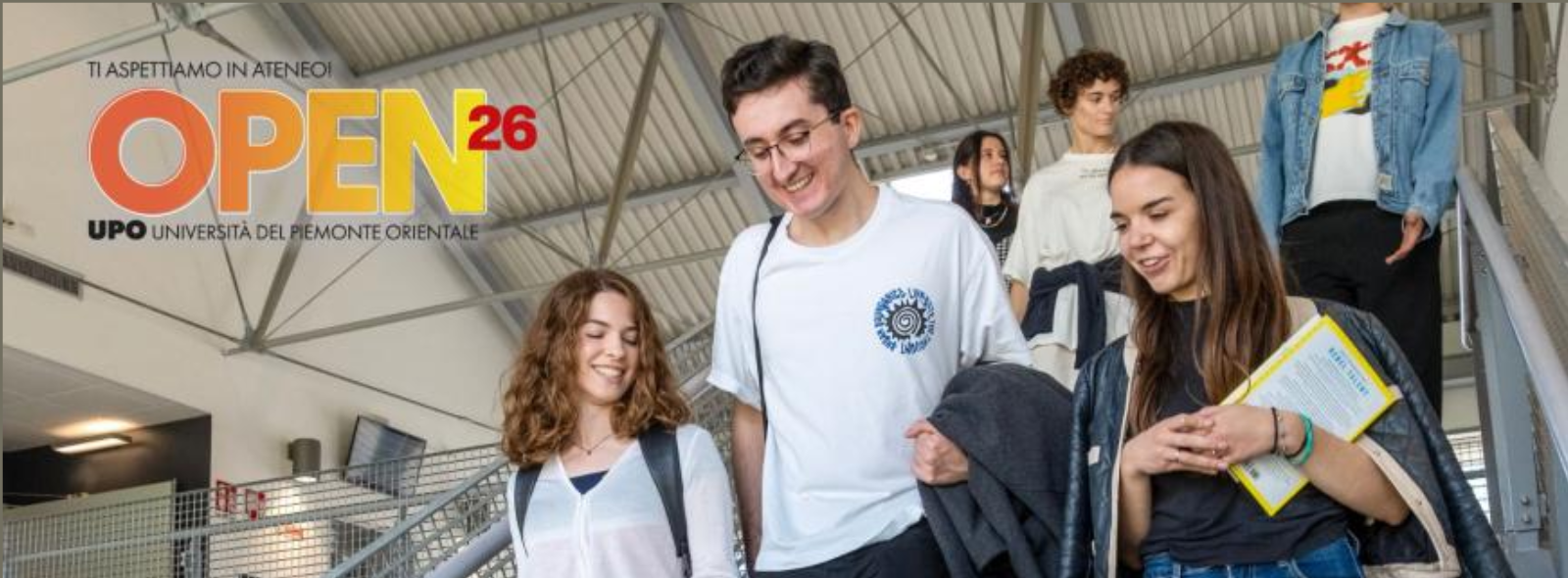 Open 2026 - A marzo l'Università del Piemonte Orientale apre le porte alle future matricole
