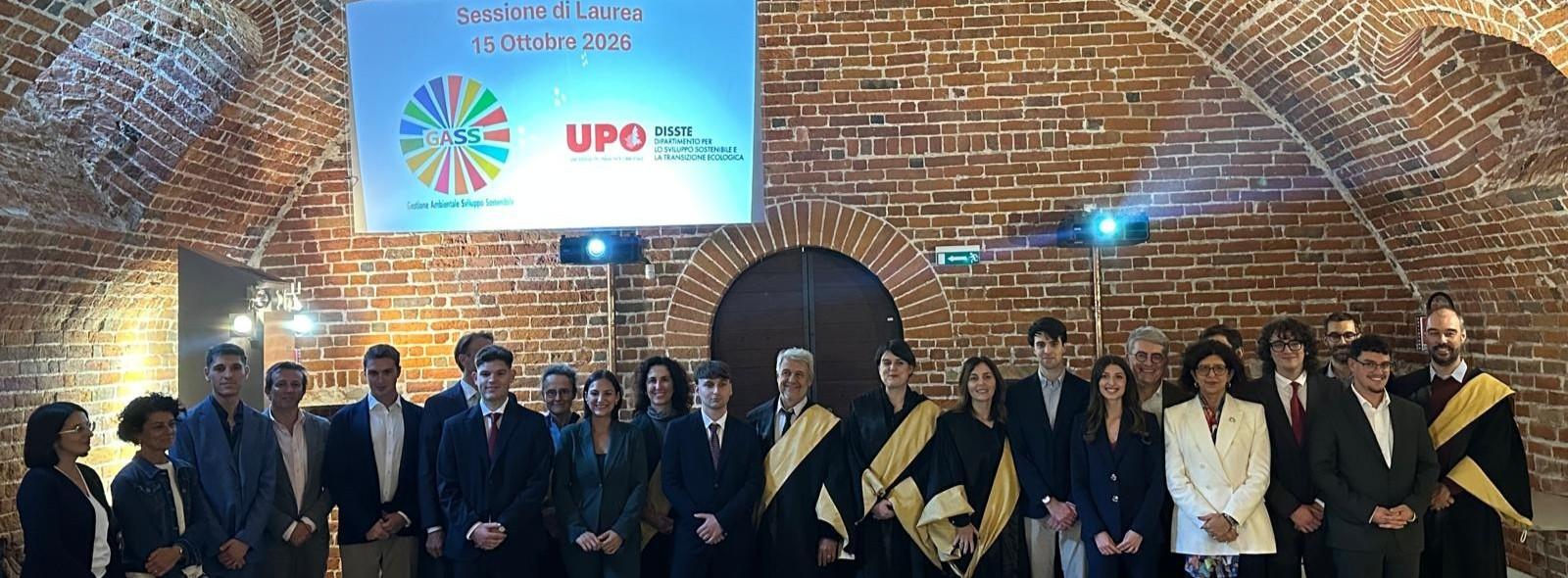 Undici nuovi laureati e laureate per GASS, la multidisciplinarità protagonista della seduta di laurea