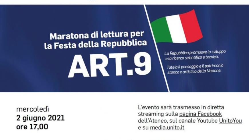 Maratona di letture per la Festa della Repubblica