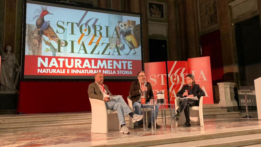 Da sx a dx: Riccardo Rao, Vittorio Tigrino e Roberta Biasillo